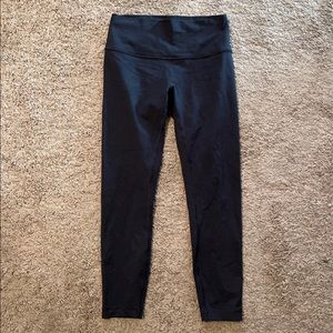 Lululemon Wunder Under High Rise 25” Black Size 8